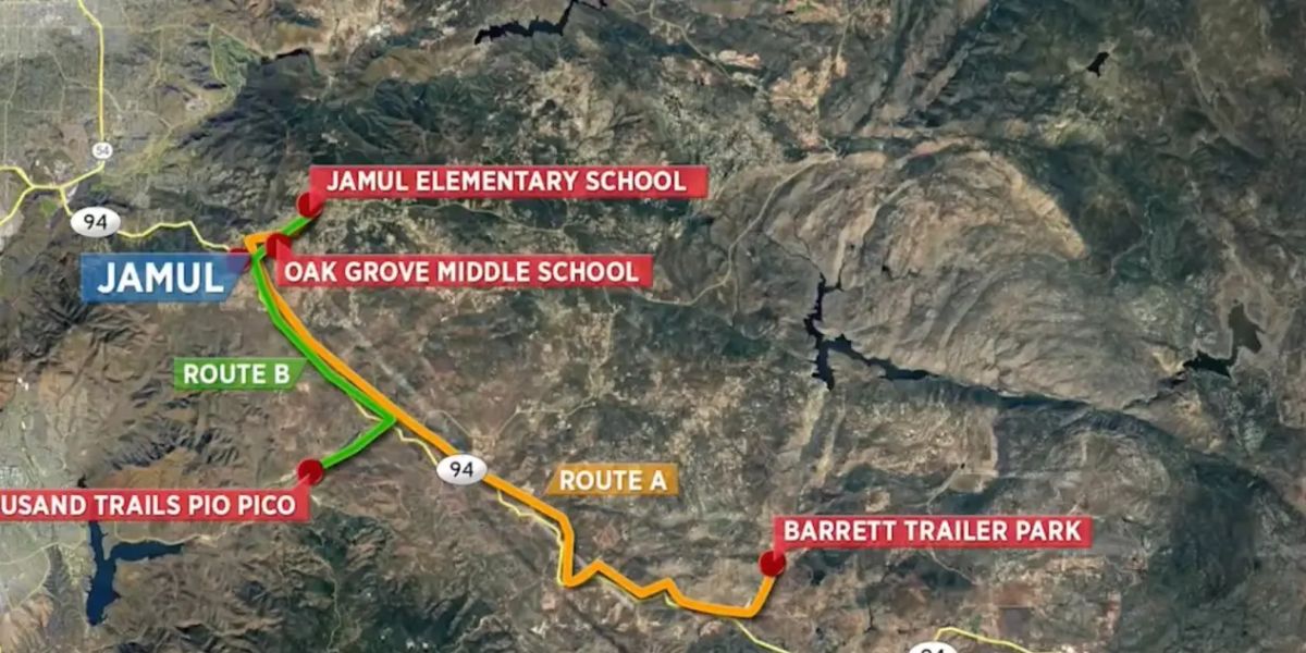 Migrant Group Causes Alarm by Trying to Enter School Bus Near Mexico Border; Parents and Schools on Alert