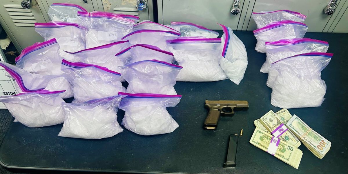 Big Meth Seizure on Skid Row by LAPD Nets 43 Pounds of Drugs, Cash, and Weapon