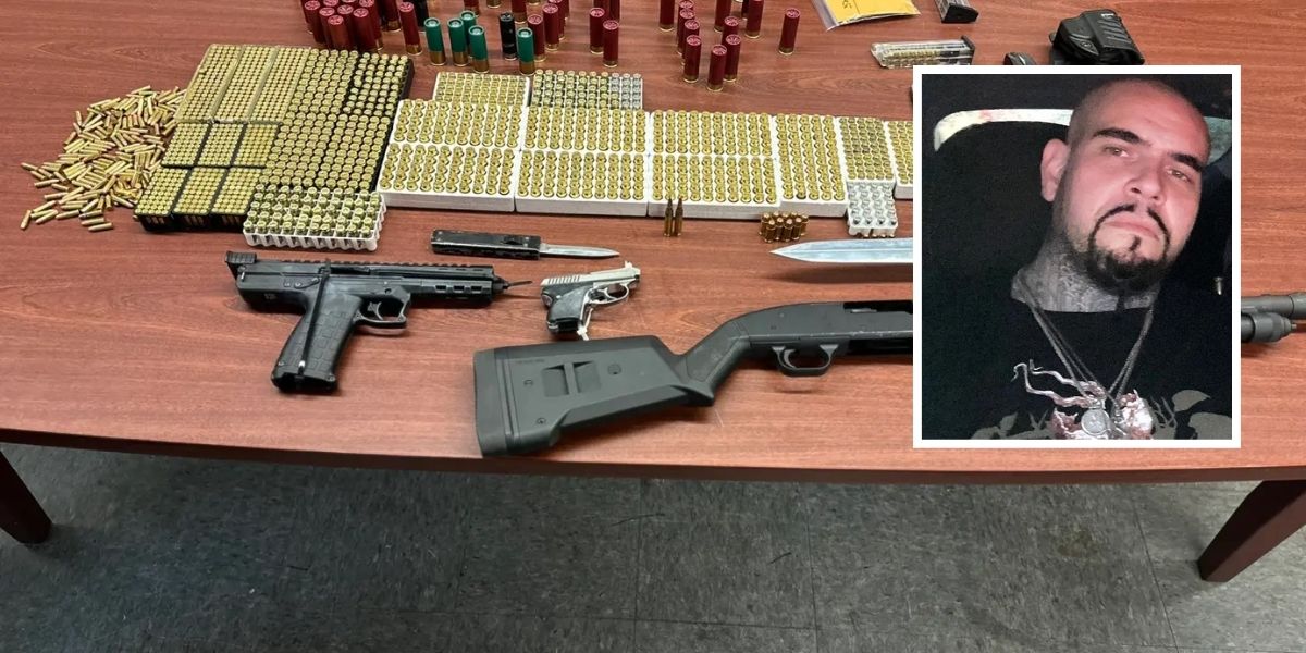 Blood Tattoo Artist Lands in Jail after Cache of Ammunition Busted at Home after Police Arrived There Receiving Overdose Report