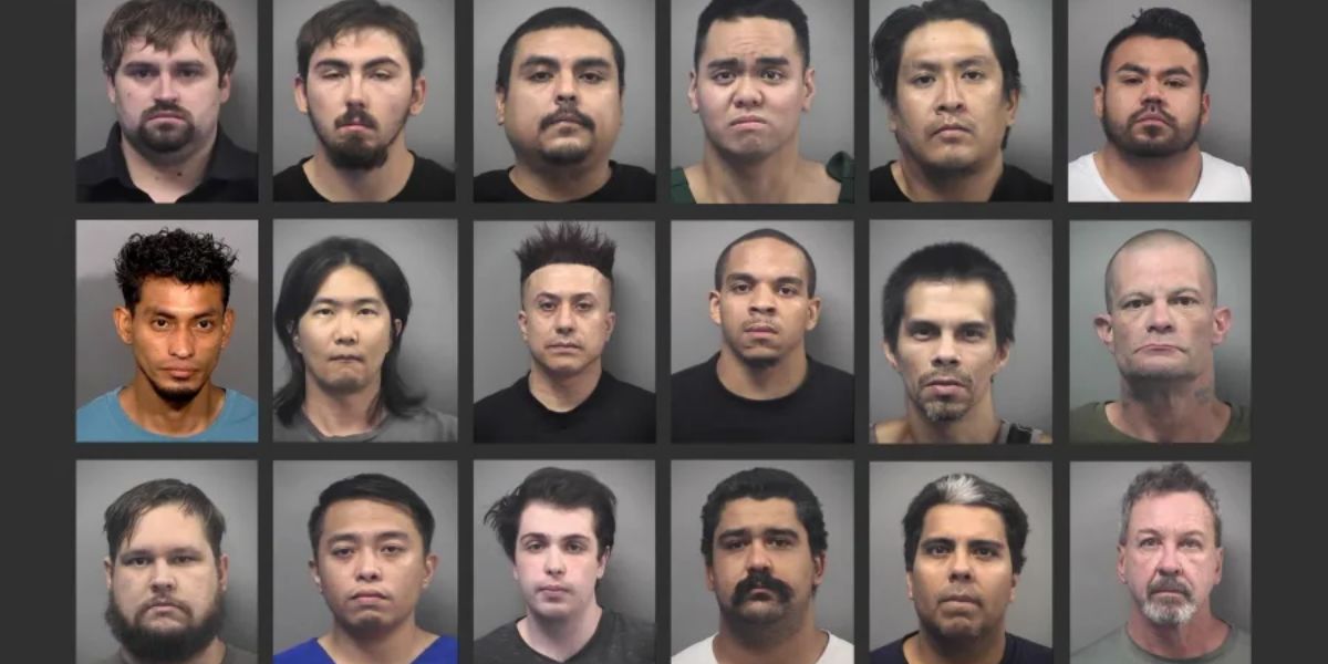 Undercover Sex Predator Operation Nets 18 Arrests in North Las Vegas; Suspects Preyed on Minors as per Authorities