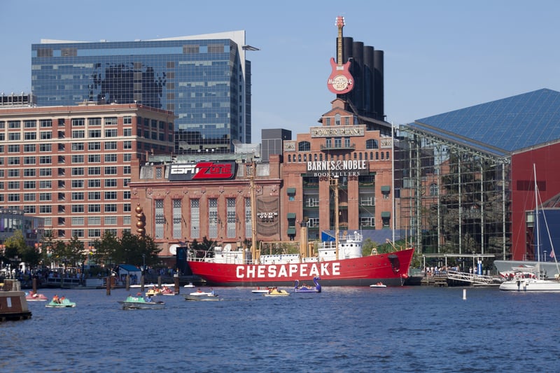 A Trip to Baltimore’s Inner Harbor This Fall Can Still be Safe and Fun