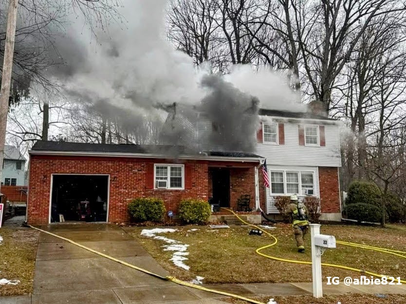 House fire in Gloucester Township displaces family of seven