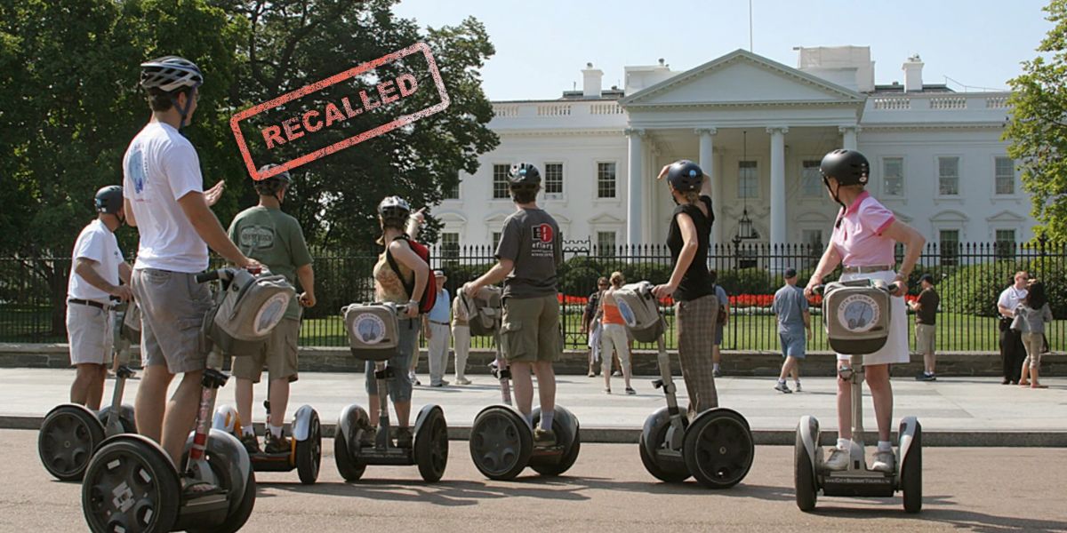 220,000 Segway Scooters Recalled Following Mechanical Issue That Injured 20 People