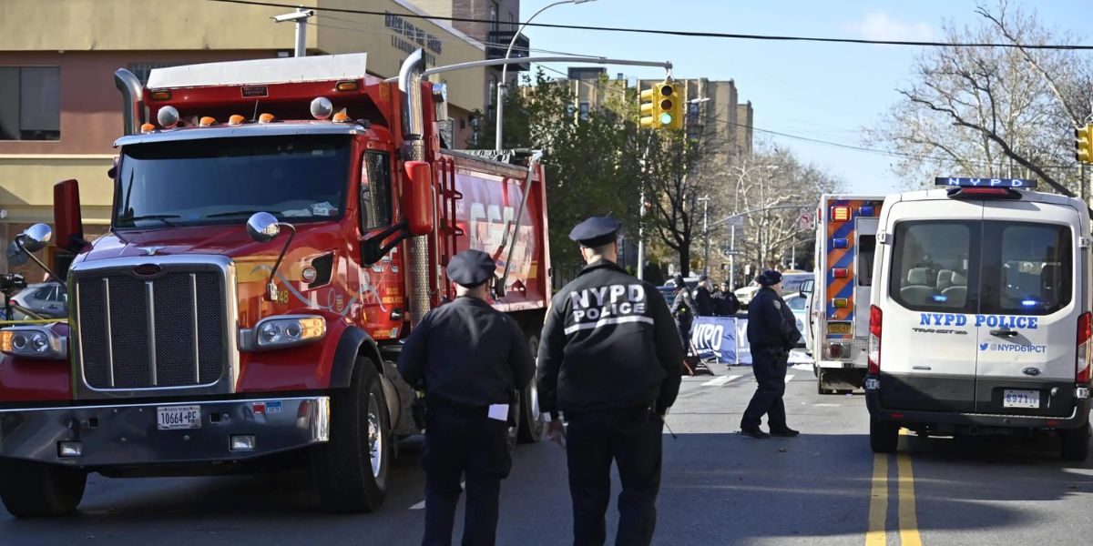 Brooklyn Hit-and-run Man Killed by Dump Truck While Kneeling in Street