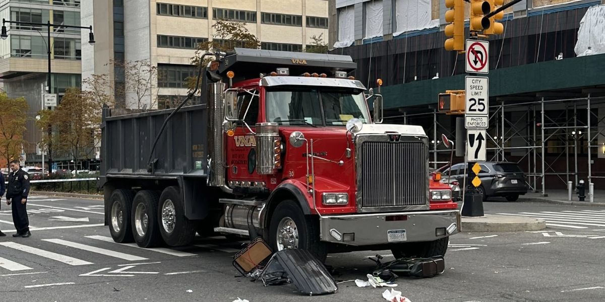 Brooklyn Hit-and-run Man Killed by Dump Truck While Kneeling in Street