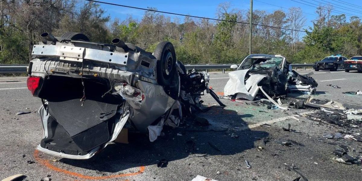 Driver Killed, Another Injured in Fiery Head-on Crash on SR-54 in Pasco County