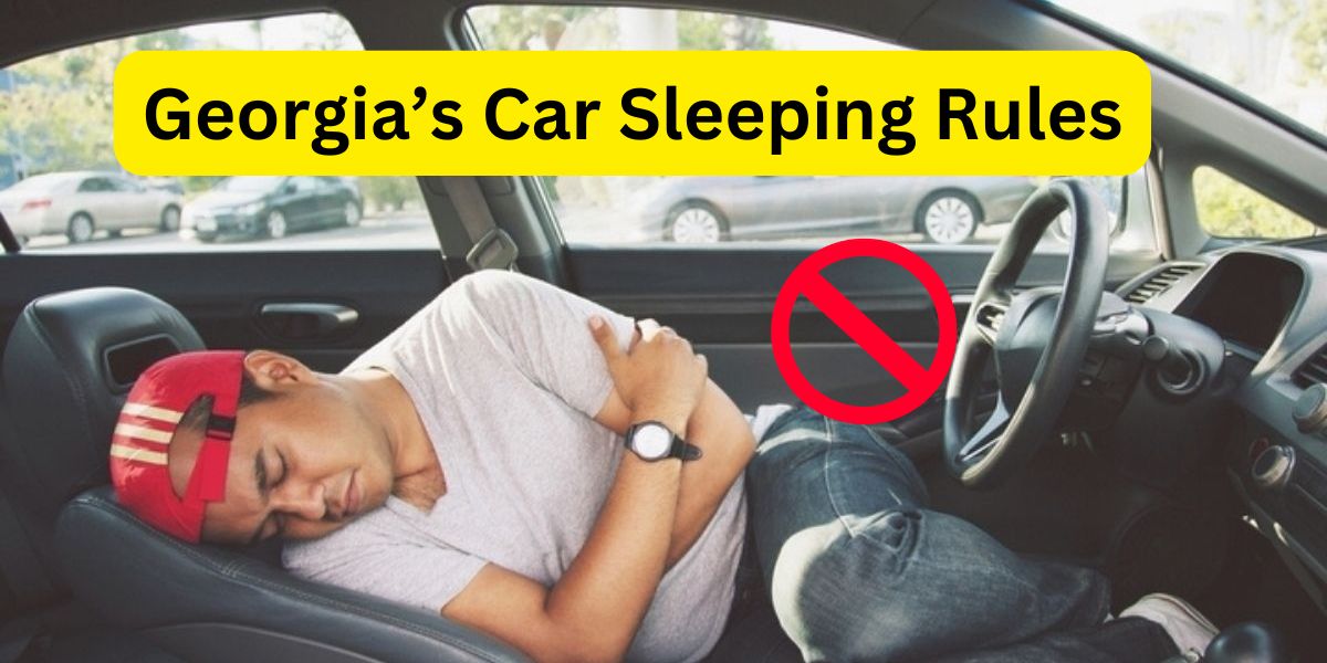 Georgia's New Sleeping-in-Car Laws You Should Know These Points