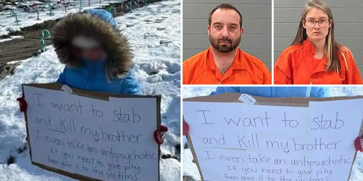 Indiana Cop Faces Charges After Subjecting Daughter to Freezing Cold with Intimidating Sign