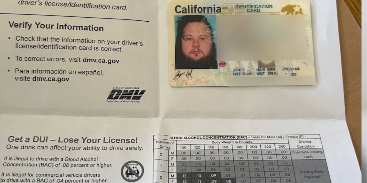 Trans Man Confronts DMV Errors: Three Times His Gender Is Misrepresented