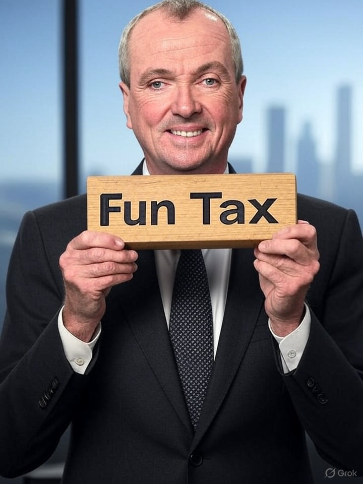 Phil Murphy Wants to Tax the Fun Right Out of New Jersey, Literally