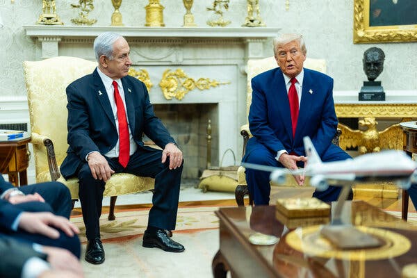 Trump and Netanyahu Expected to Discuss Prospects of Gaza Cease-Fire