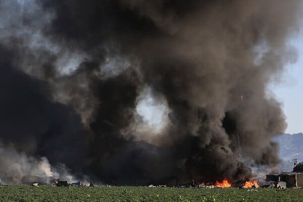 Search Begins for 7 Missing After Disaster at Fireworks Warehouse in California