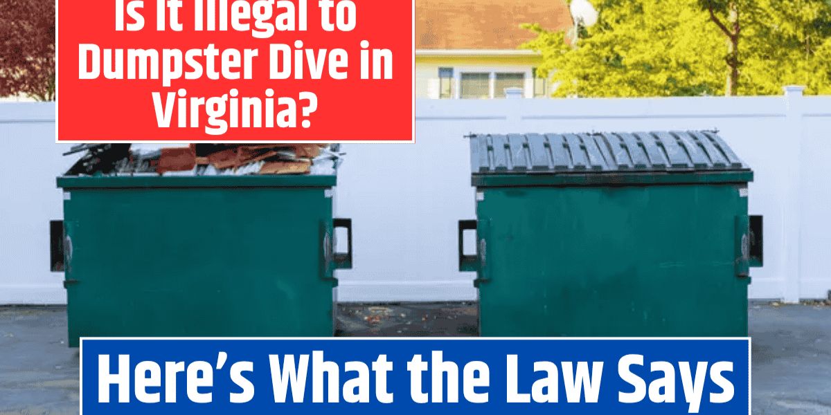 Is Dumpster Diving Legal in Virginia What You Need to Know