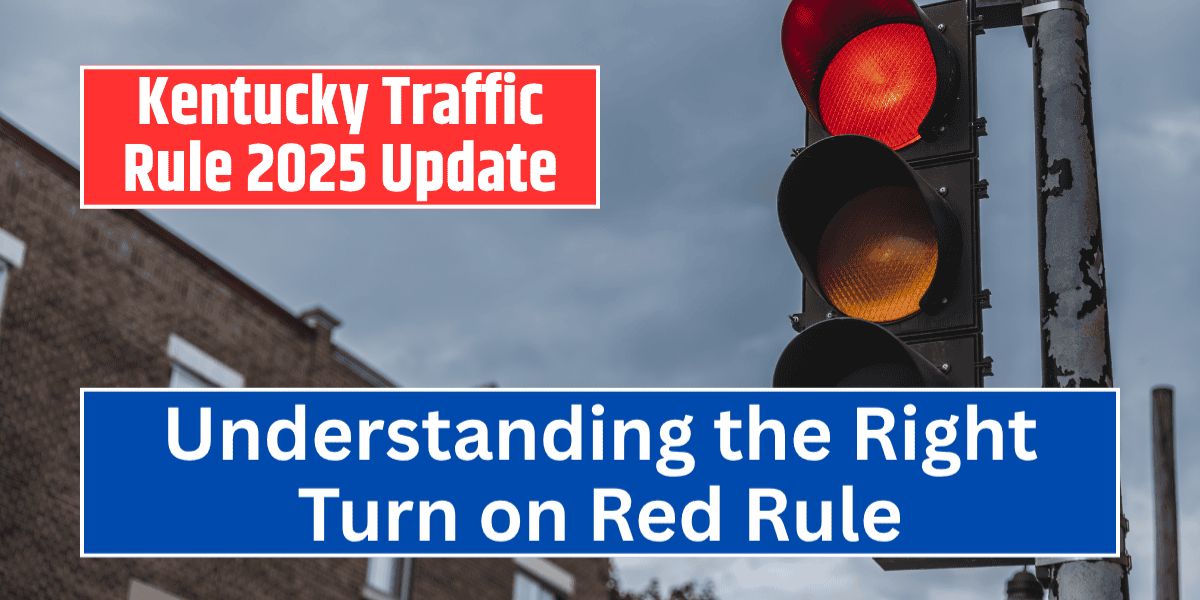 Kentucky’s 2025 Right on Red Rule What Drivers Need to Know