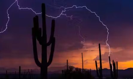 Monsoon Storms Bring Flash Flood and Lightning Risk to New Mexico this Week