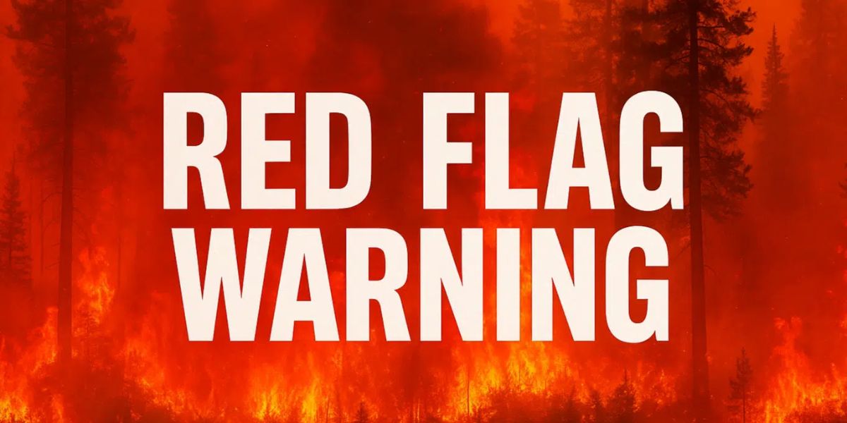 Oregon Under Red Flag Warning as Thunderstorms, High Winds Increase Fire Danger