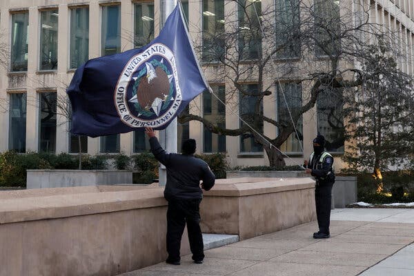 U.S. Office of Personnel Management Shedding a Third of Its Staff