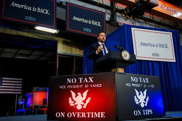 Vance Tries to Sell the Benefits of Trump’s Megabill but Ignores the Costs
