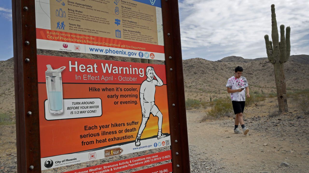 Extreme Heat Warning in Effect for Phoenix and Southern Arizona Through Friday