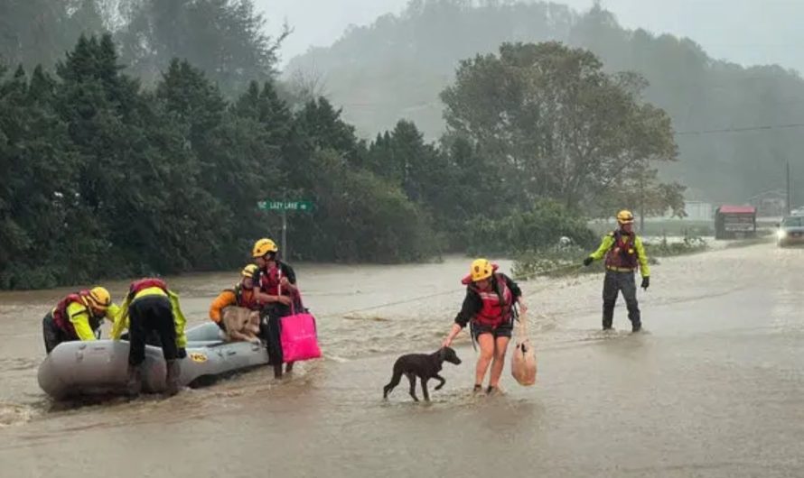 Three Rescued from Flash Floods in Western North Carolina after Intense Storms