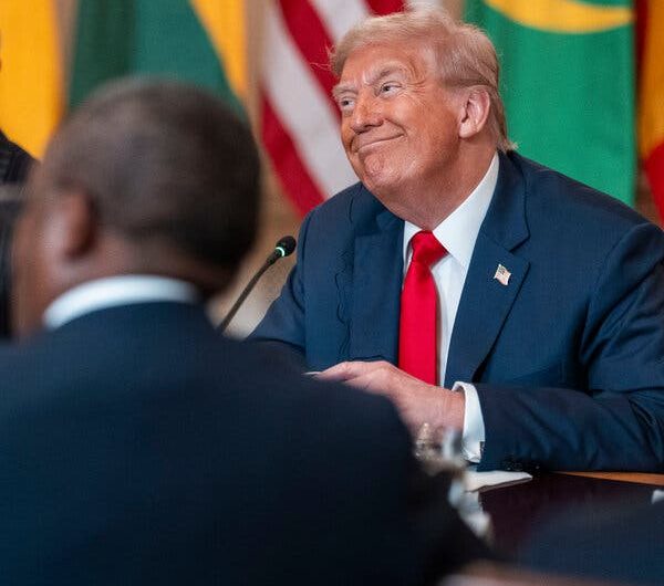 Trump Asks Liberian President Where He Learned English, the Country’s Official Language