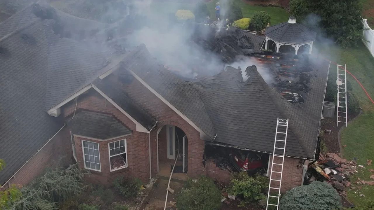 Car Crash Sparks Fire at Home in Lower Macungie, Pennsylvania