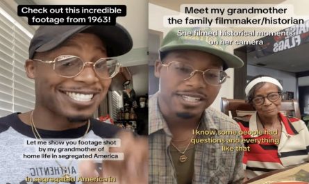 Florida Grandson Shares Rare 1963 Segregation Footage of Grandmother That Goes Viral on TikTok