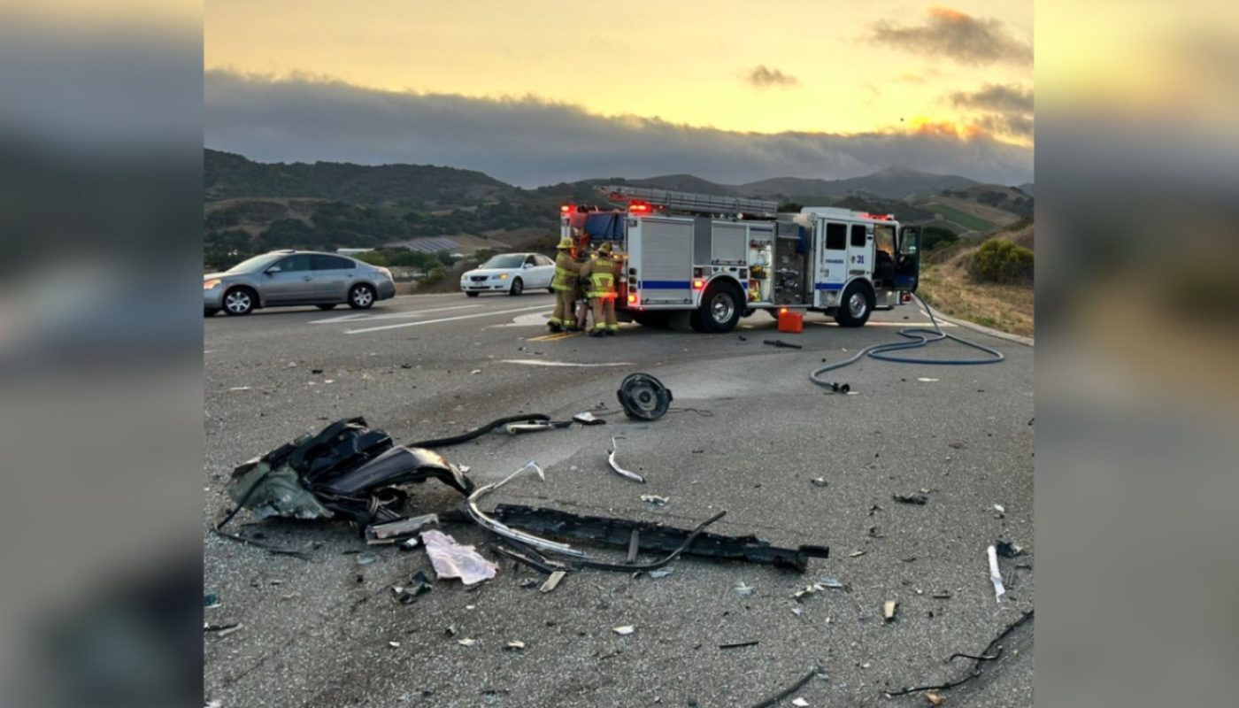 One Dead, Two Injured in Two-Vehicle Crash Near Buellton, California