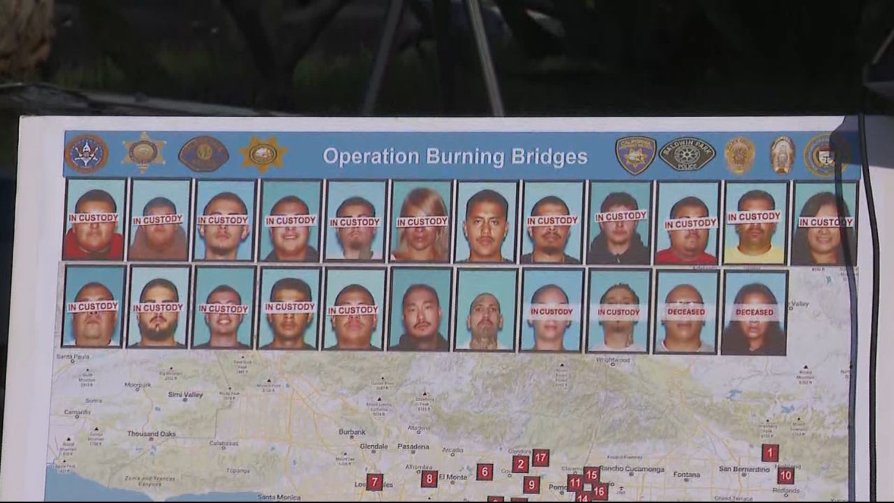 16 Arrested in Puente-13 Gang Crackdown as Federal Case Alleges Mexican Mafia Ties