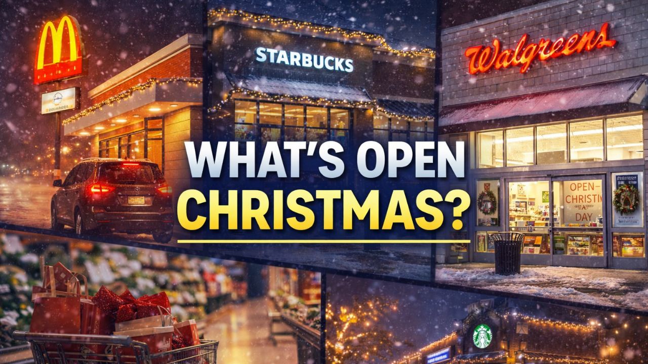 Christmas 2025 Hours Which Restaurants and Stores Are Open or Closed