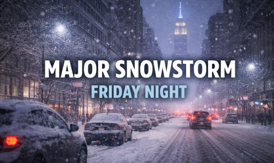 Friday Snowstorm Could Bring Up to 8 Inches Across Tri-State Area