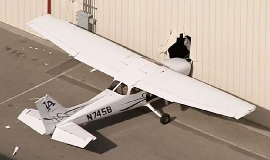 Stolen Plane Crashes Into Hangar at Los Angeles Airport, Suspect Arrested