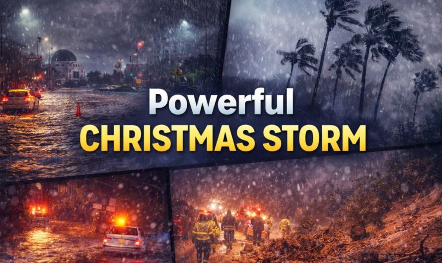 Strongest Christmas Storm in Years Slams Southern California With Flooding and Dangerous Winds