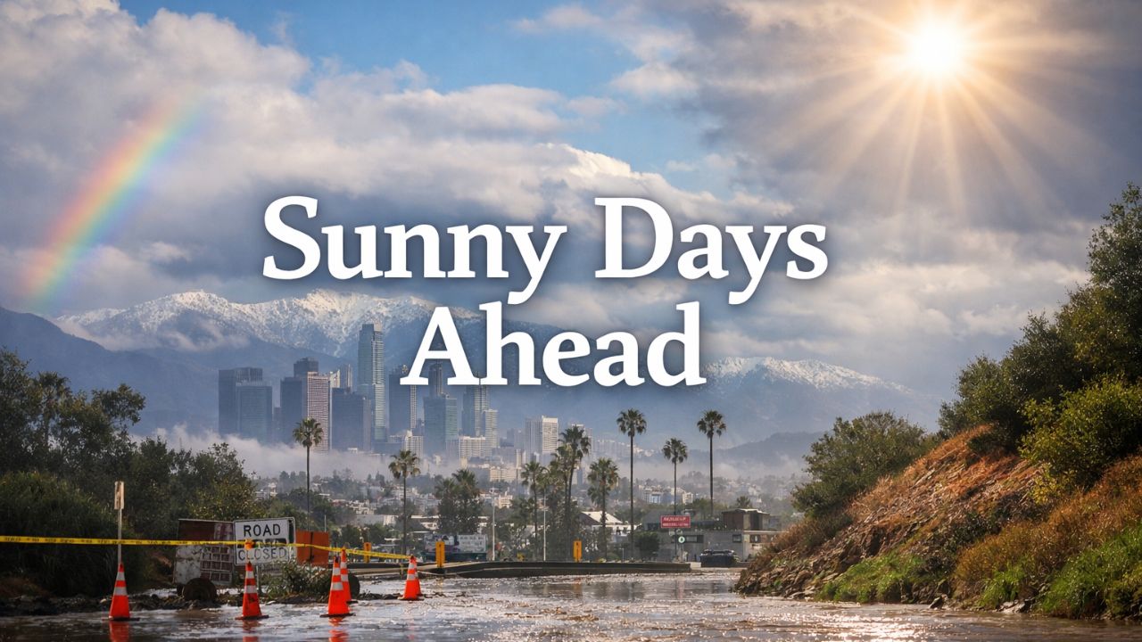 Drier, Sunnier Weather Ahead After Soaking Storms Across Southern California
