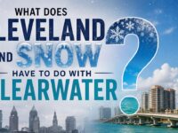 What does Cleveland and snow have to do with Clearwater?